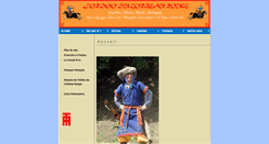 Desktop Screenshot of peuplescavaliers.be